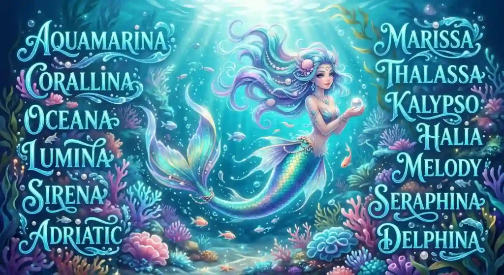 Beautiful Sea Names for Mermaids