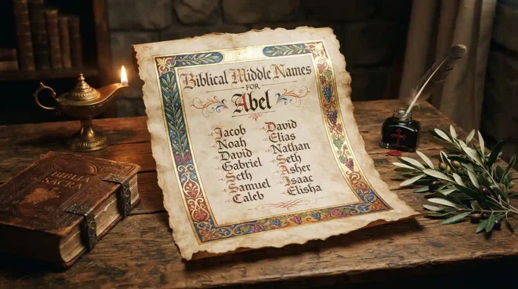 Biblical Middle Names for Abel