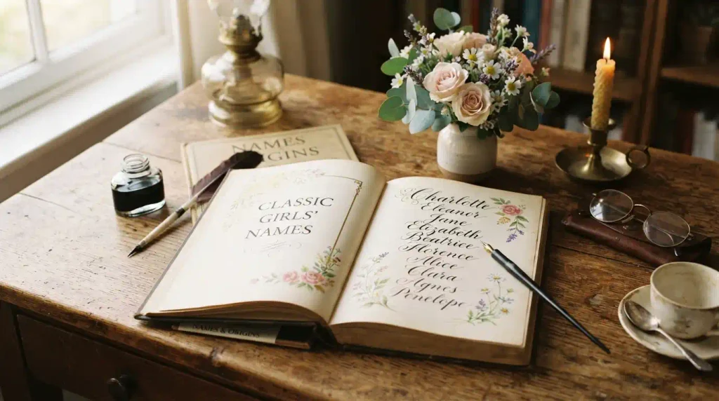 Classic Girl Names for Books