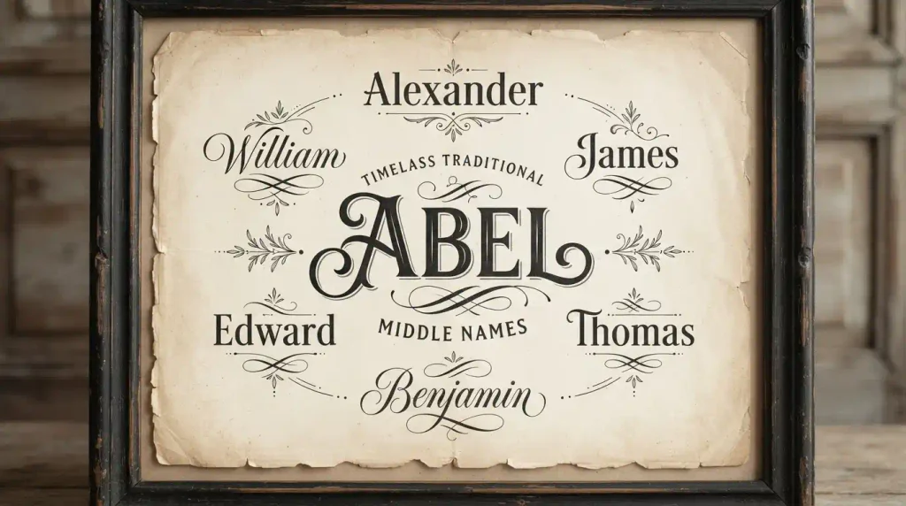 Classic Middle Names for Abel