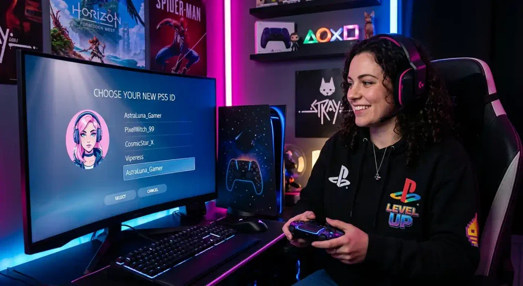 Cool PS5 IDs for Girls