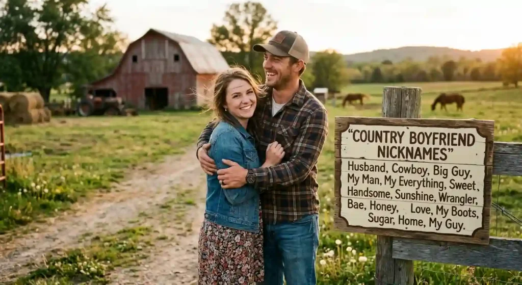 Country Boyfriend Nicknames