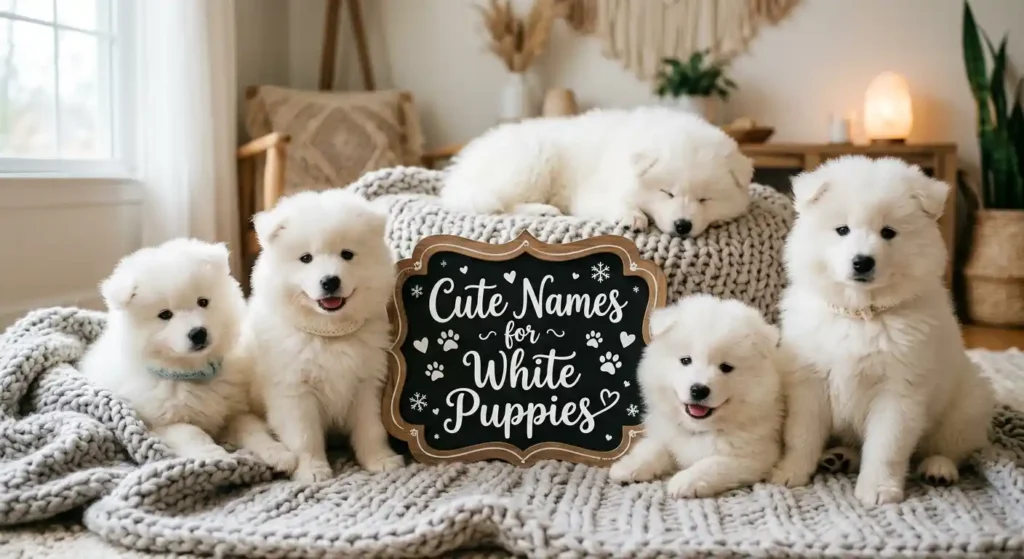 Cute Names for White Puppies 