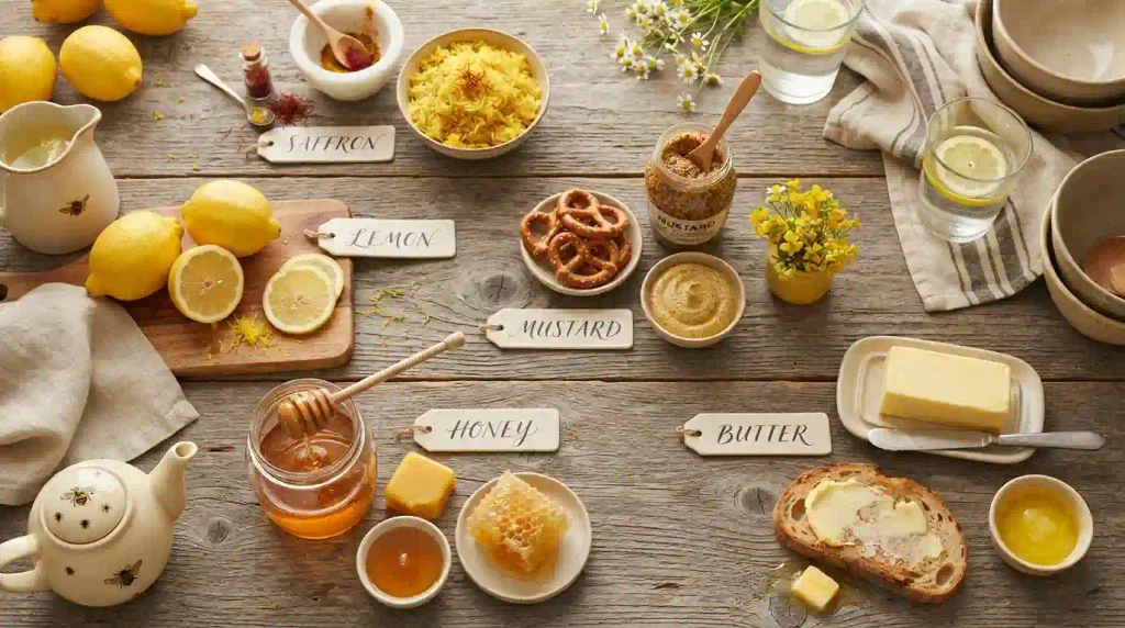 Food-Inspired Names for Yellow Things