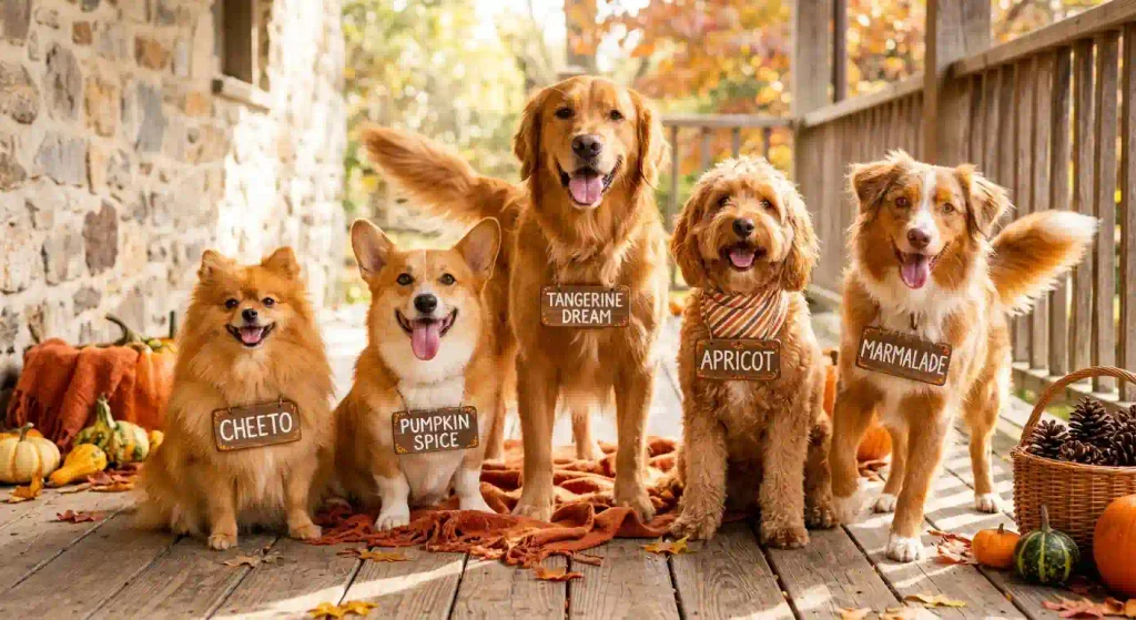 Funny Names for Orange Dogs