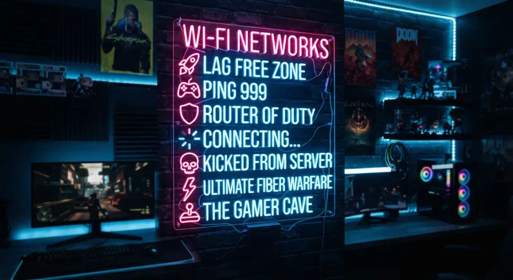 Gaming WiFi Names