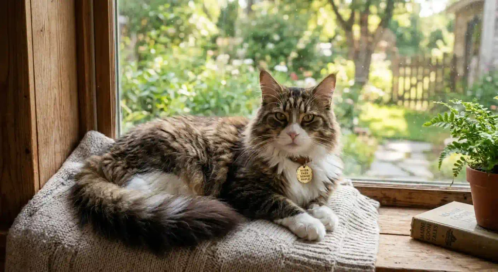 Gender-Neutral Names for a Maine Coon Cat