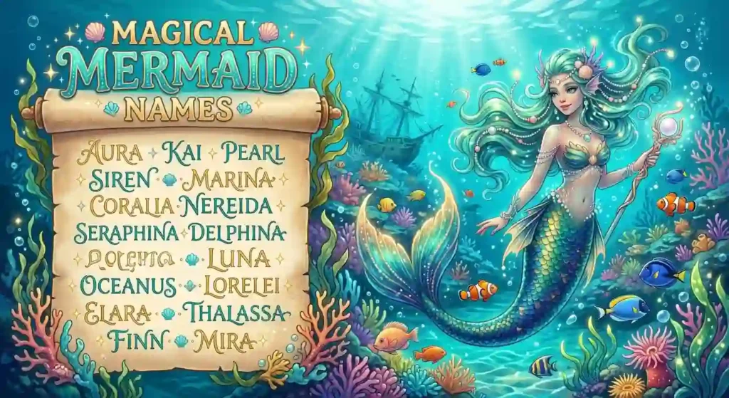 Magical Mermaid Names