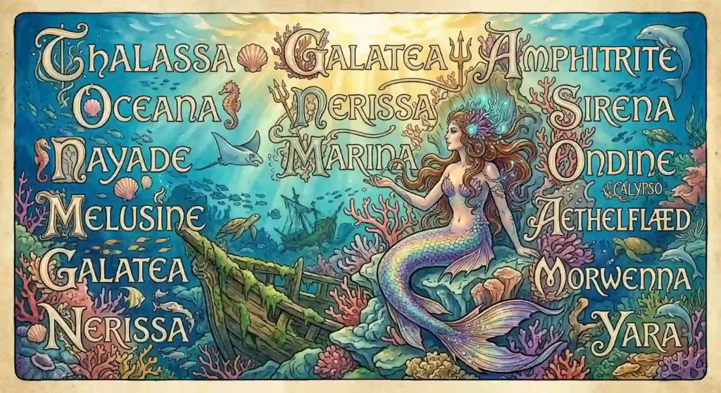 Mythical Names for Mermaids