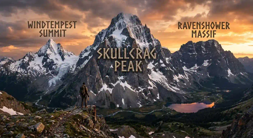 Powerful Mountain Names