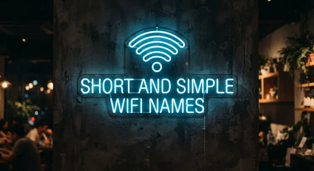 Short and Simple WiFi Names