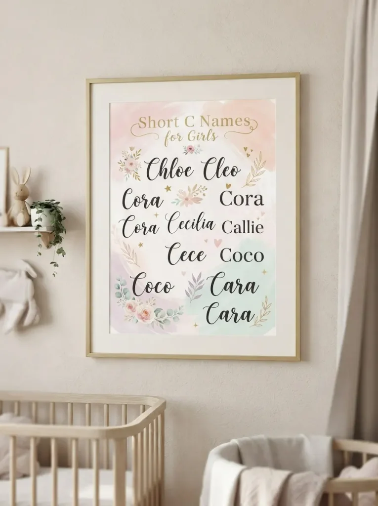 Short C Names for Girls