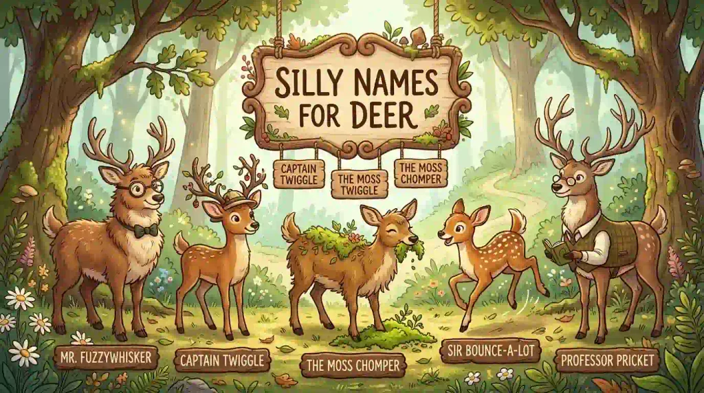 Silly Names for Deer
