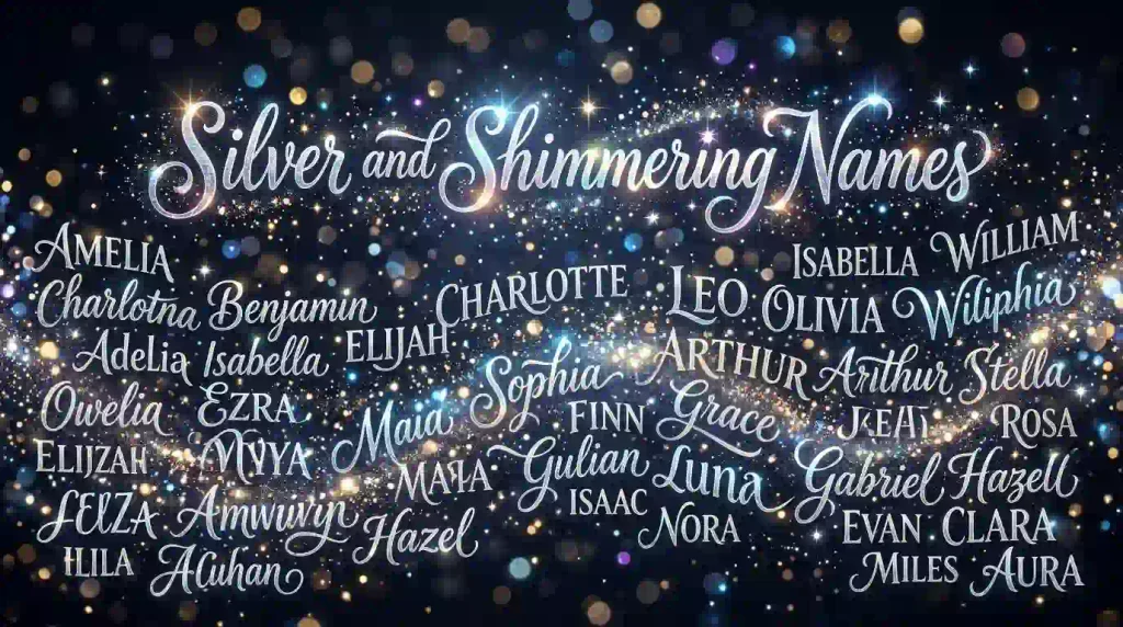 Silver and Shimmering Names 