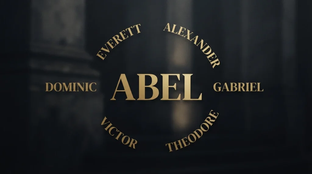 Strong Middle Names for Abel