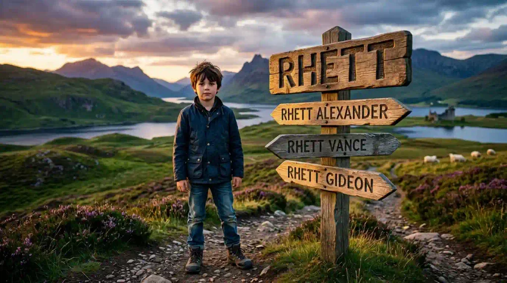Strong Middle Names for Rhett