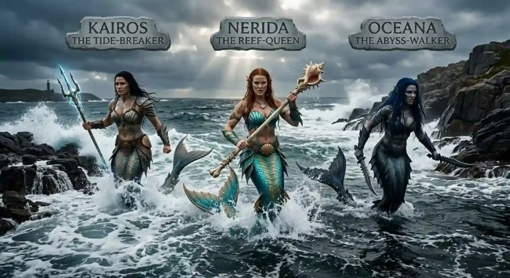 Strong Names for Mermaid Characters