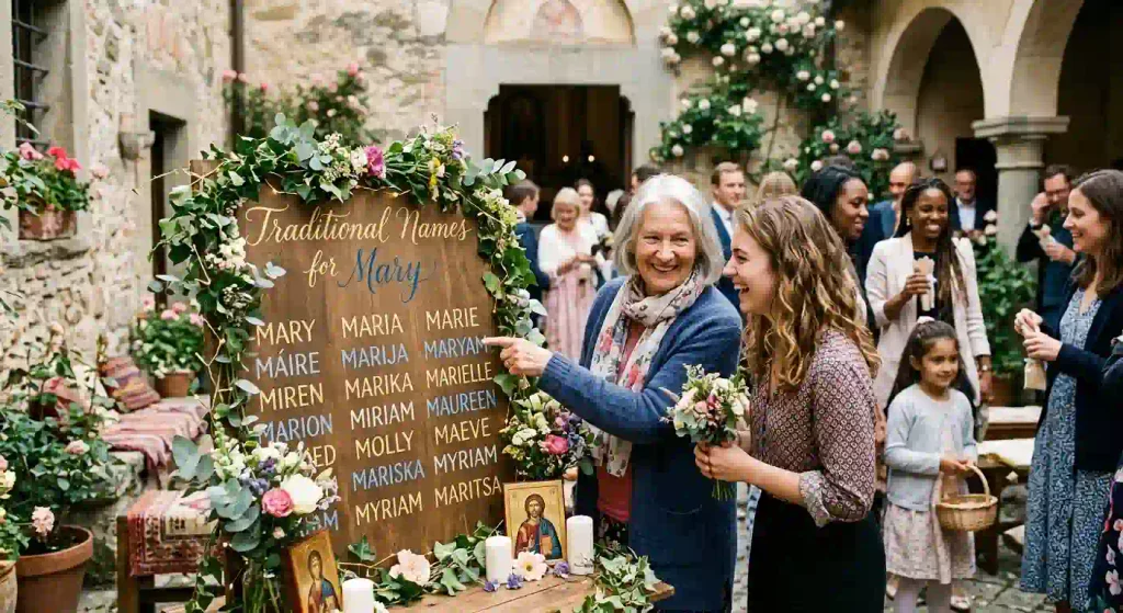 Traditional Names for Mary