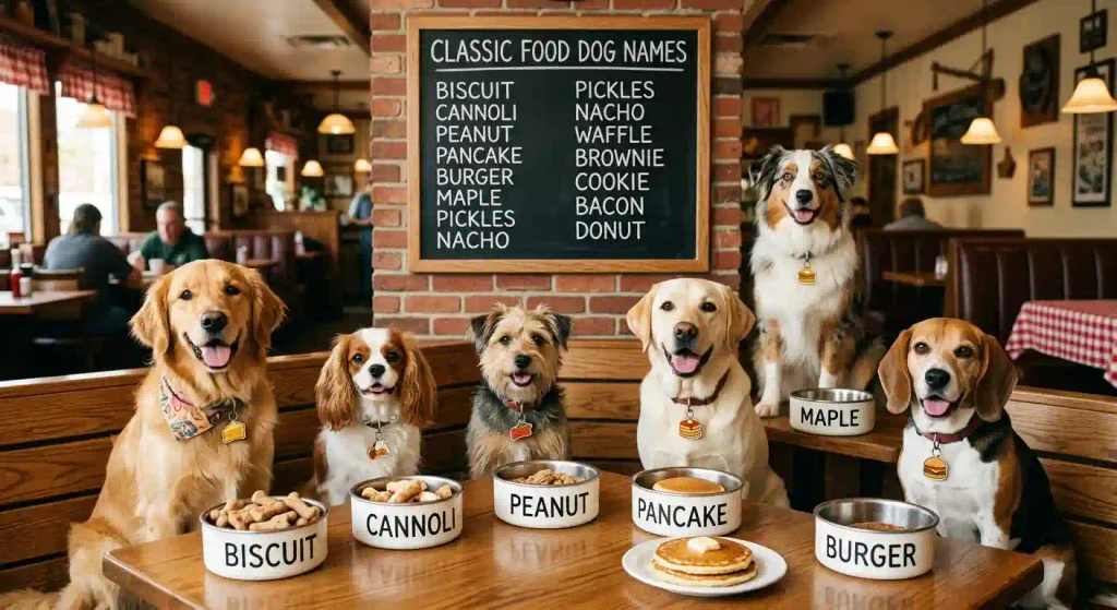 Classic Food Names for Dogs 