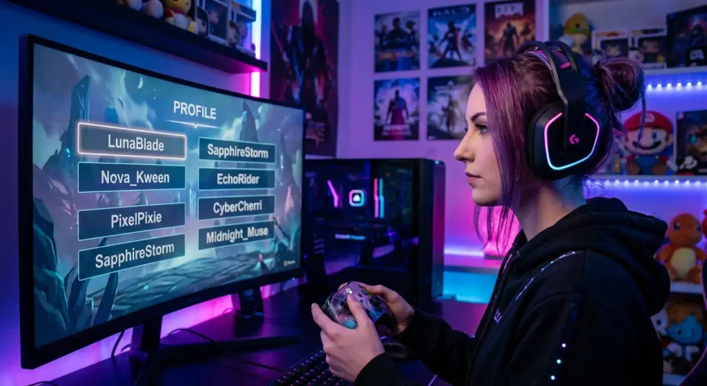 Cool Xbox Names for Girls 