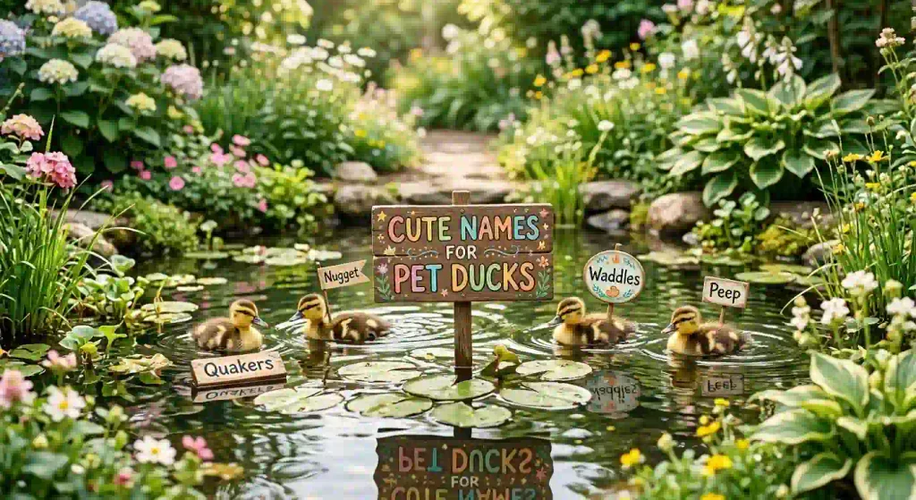 Cute Names for Pet Ducks