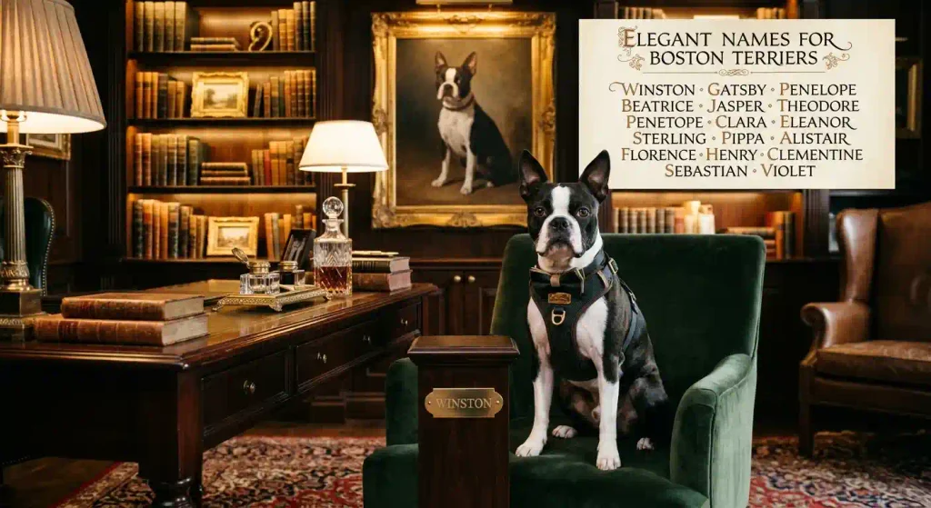 Elegant Names for Boston Terriers 
