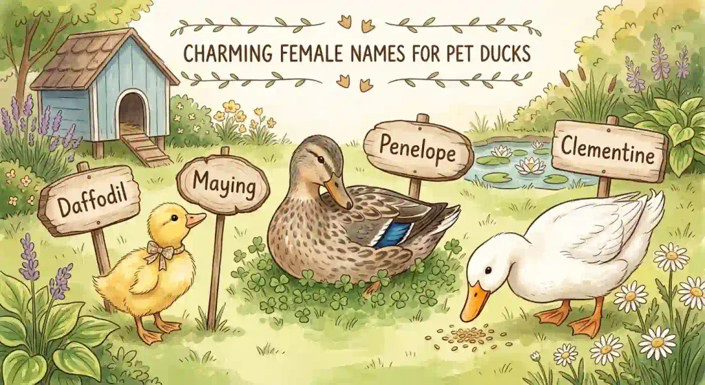 Female Names for Pet Ducks
