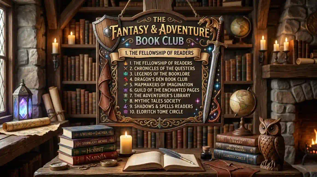 Funny Names for a Book Club 