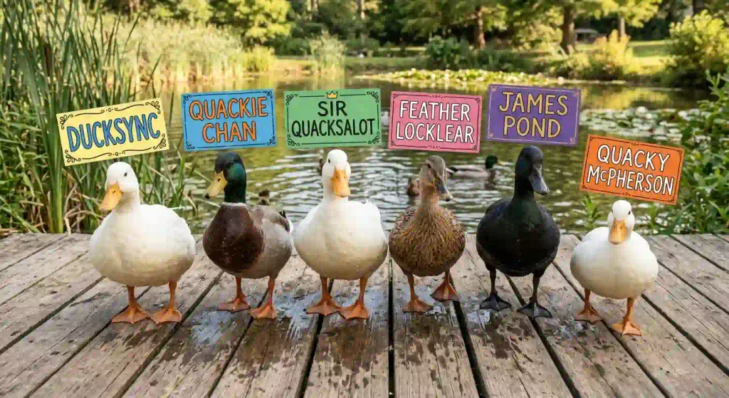 Funny Names for Pet Ducks 