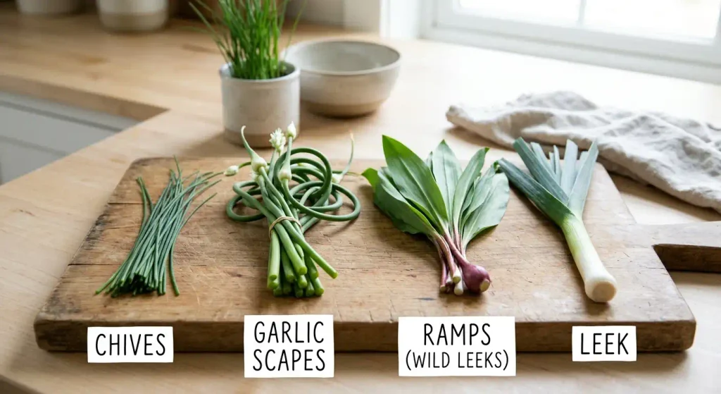 Short and Simple Green Onion Alternatives