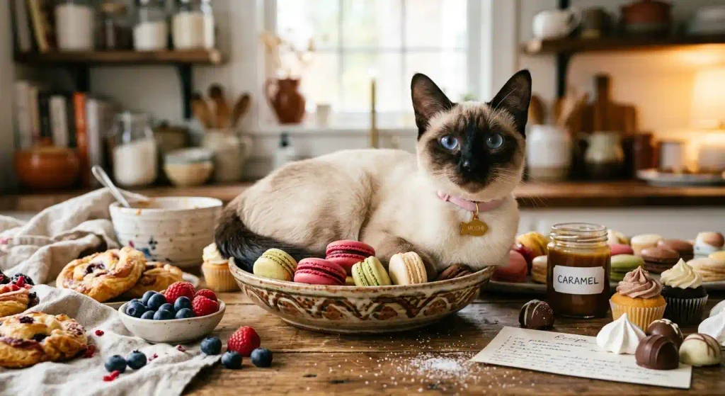Sweet Food-Inspired Names for Female Siamese Cats