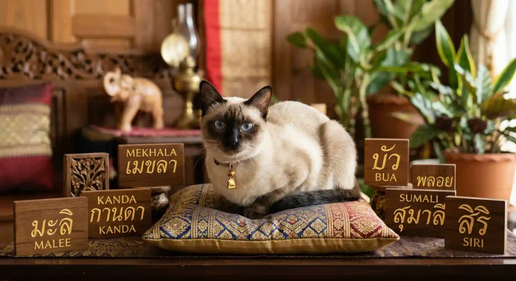 Thai-Inspired Names for Female Siamese Cats
