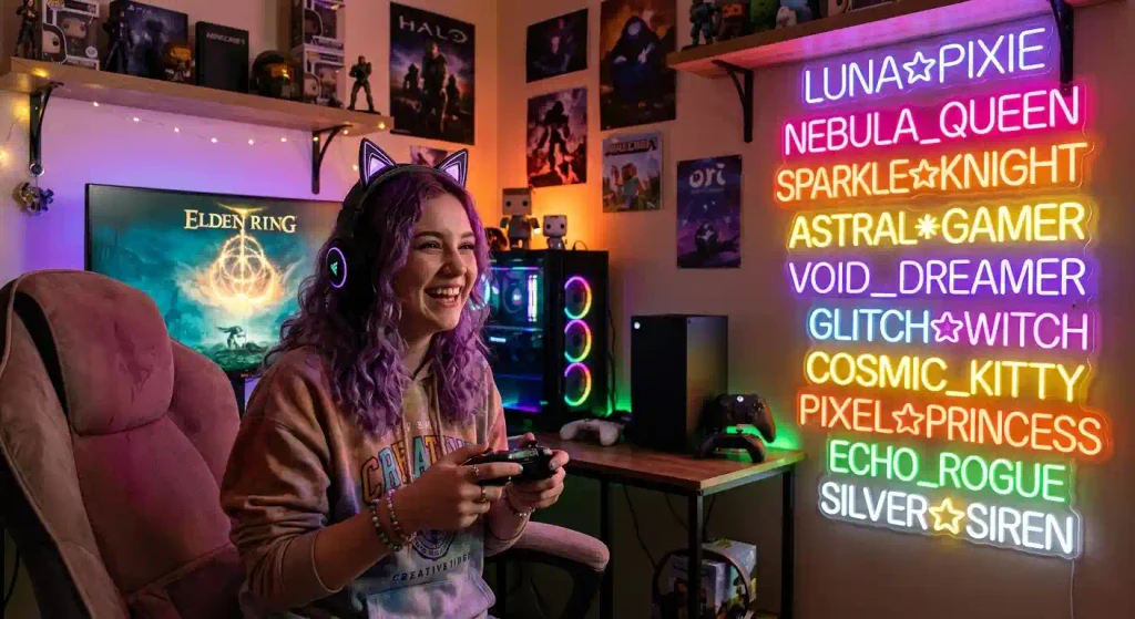 Unique and Creative Xbox Names for Girls