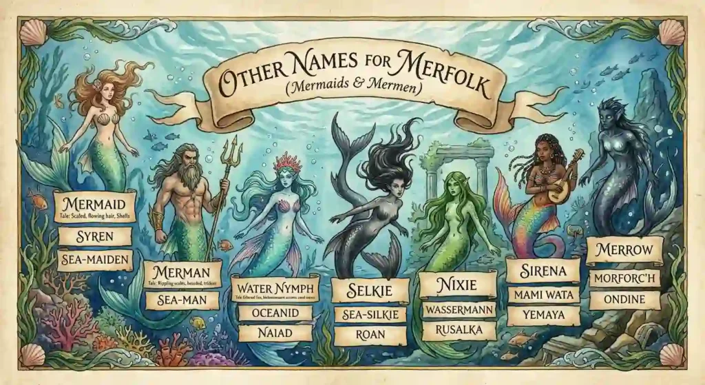 Other Names for Mermaids: 60+ Magical Mermaid Names & Terms