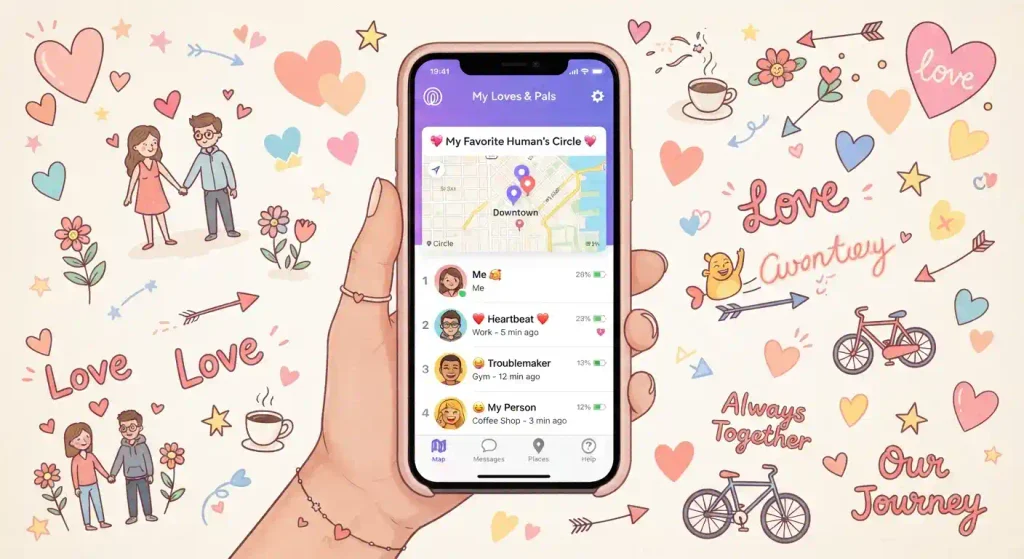 life360 circle names for boyfriend