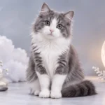 names for a gray and white cat